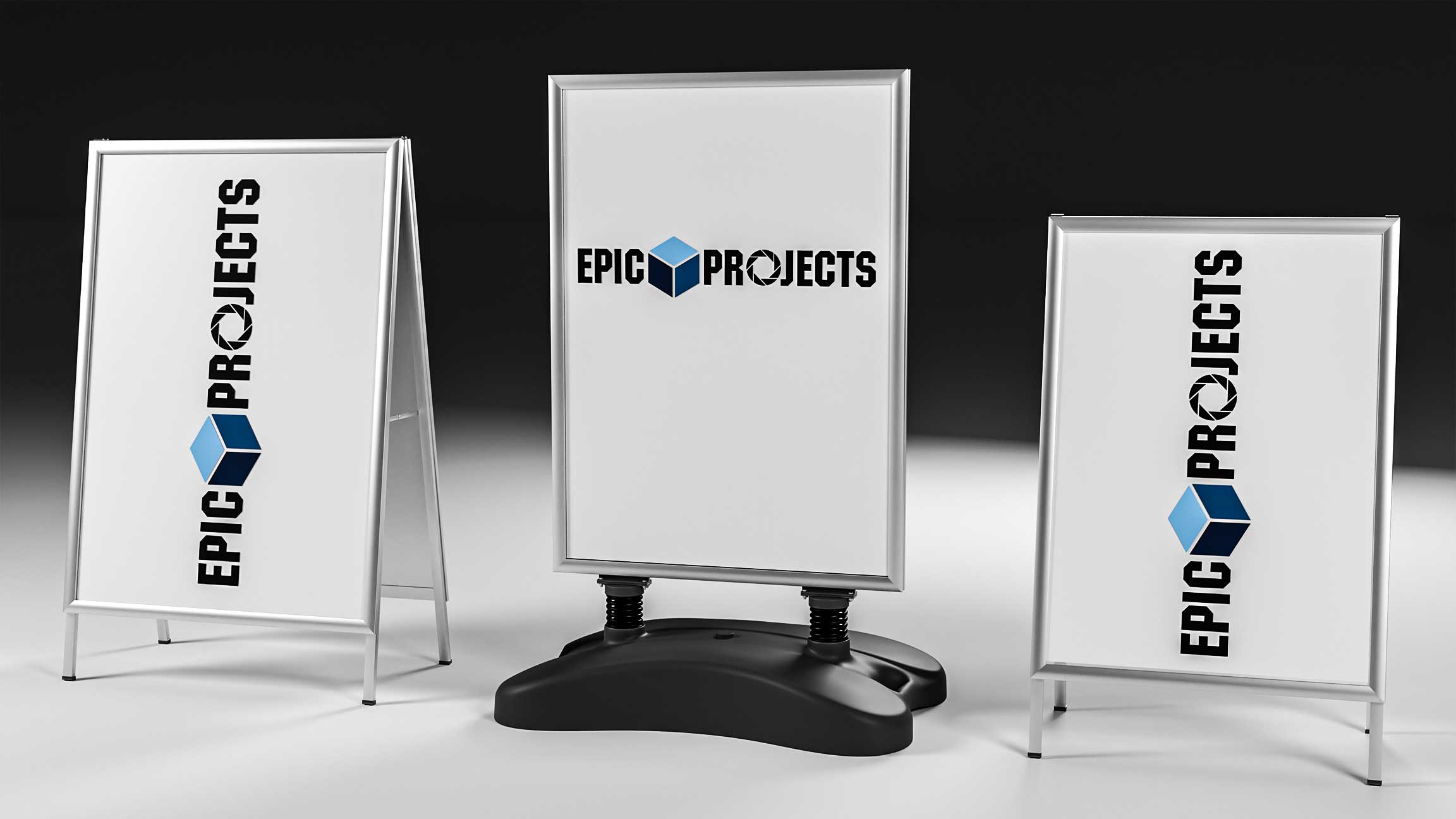 Advertisement and Details; Epic Projects; 3d visualization